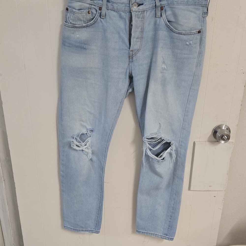 Levi's 501 CT Customized Jeans in Blue